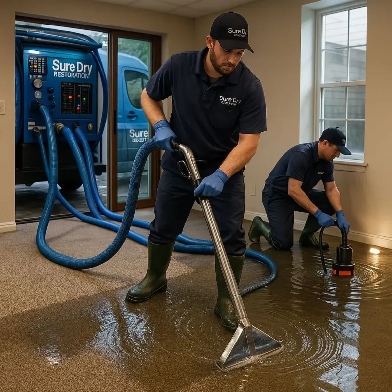 Water Extraction and Removal process in Wildwood, FL